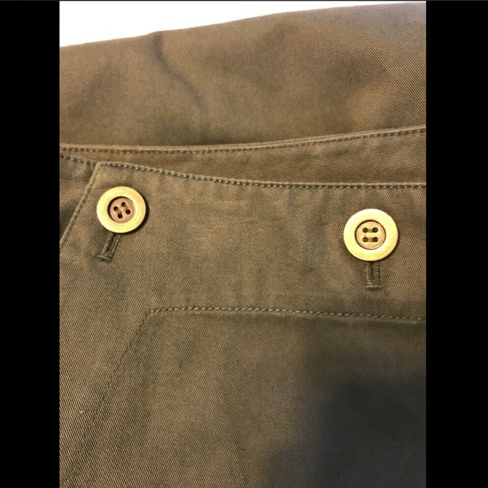NEW! $285 Theory Namid TS Washed Chinos‎ Pants in Myrtle Green [SZ 8 ] - Picture 6 of 8